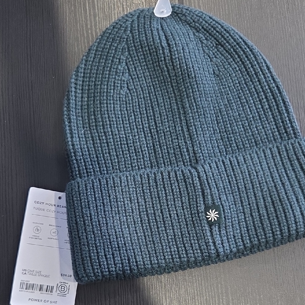Cozy Blue Knit Beanie